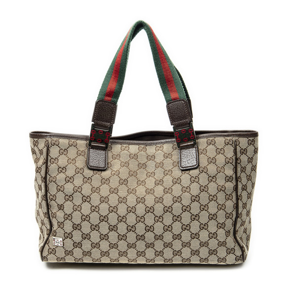Gucci Handbags - Gucci Web Medium Pop Tote